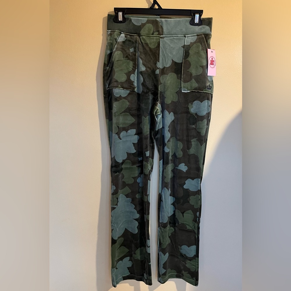 Juicy Couture Pants Camo Floral